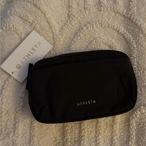 Athleta Black Crossbody Belt Bag